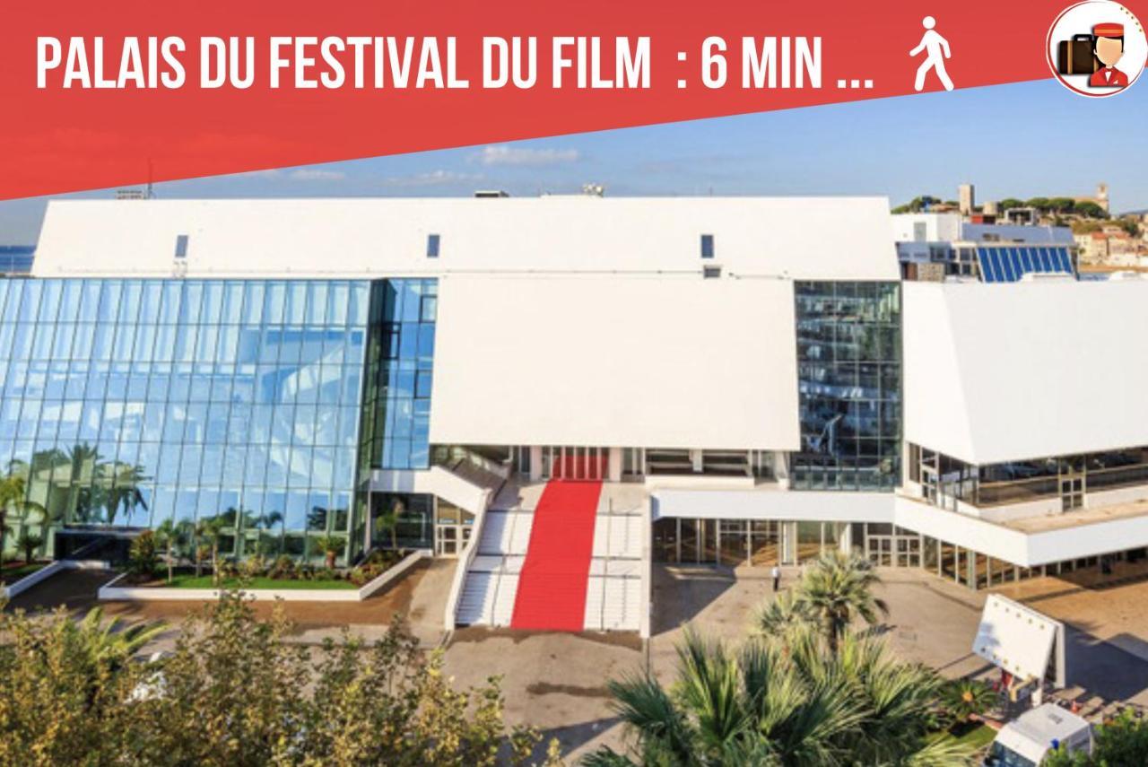 Le Cocon Des Artistes - Coeur De Cannes - Spacieux - Terrasse - Clim Eksteriør bilde